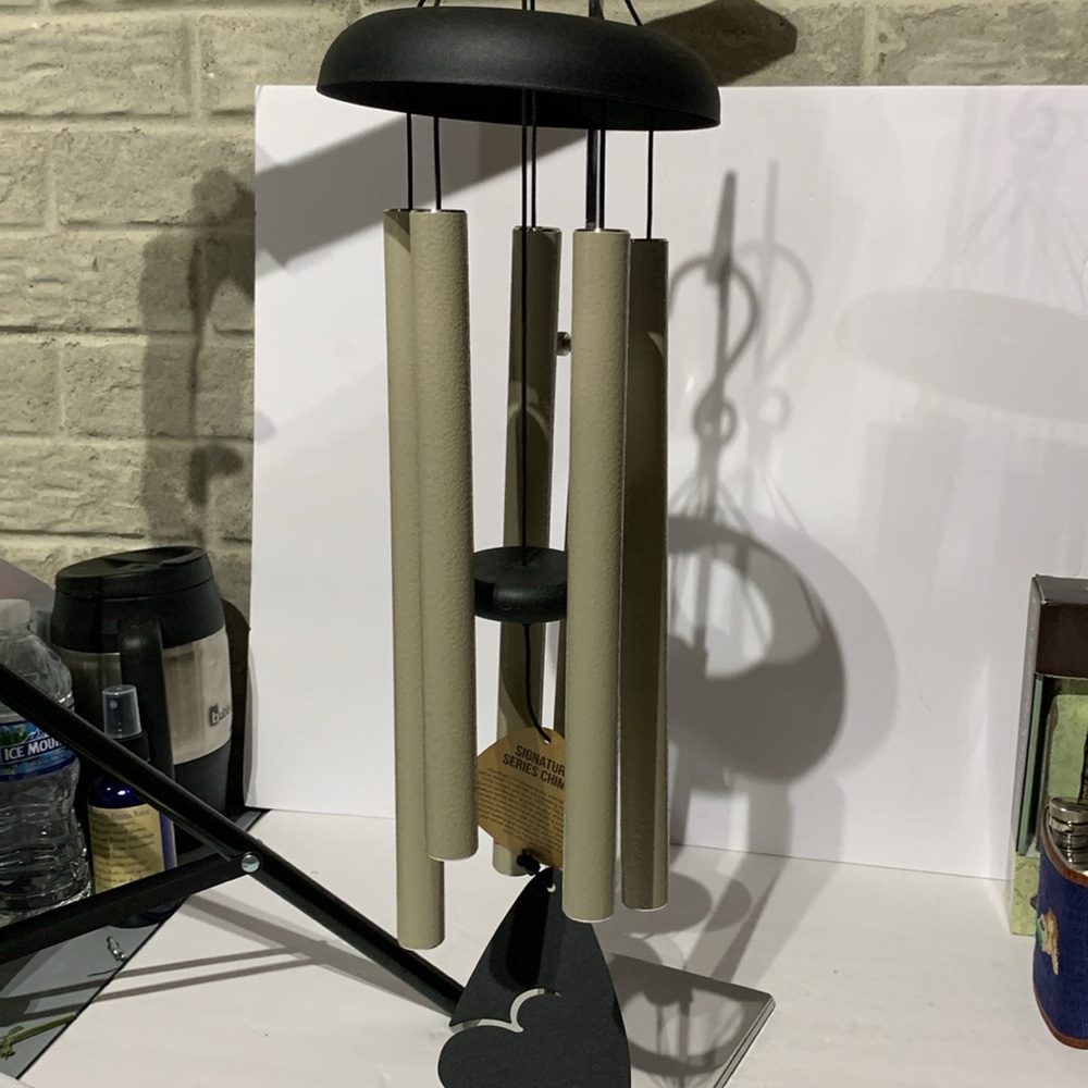 Carson Home Accents Signature Series Wind Chime Cream color - Picture 8 of 8